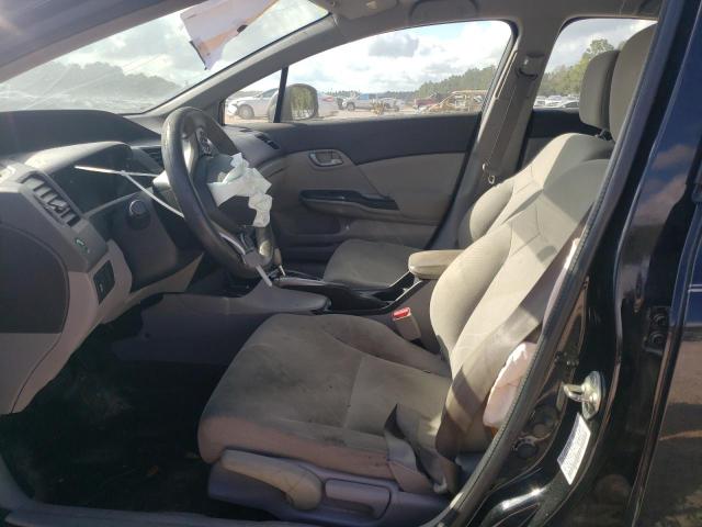 19XFB2F57CE086521 - 2012 HONDA CIVIC LX შავი ფოტო 7