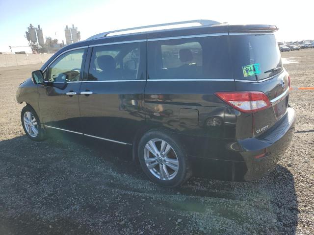 JN8AE2KPXC9033829 - 2012 NISSAN QUEST S BLACK photo 2