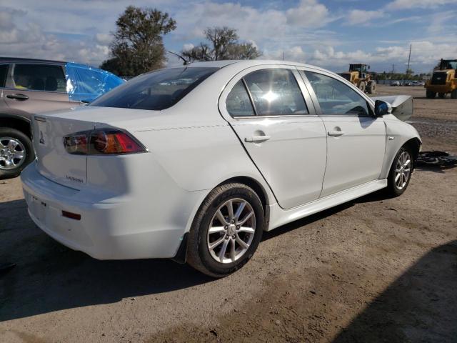 JA32U2FU6FU022040 - 2015 MITSUBISHI LANCER ES WHITE photo 3