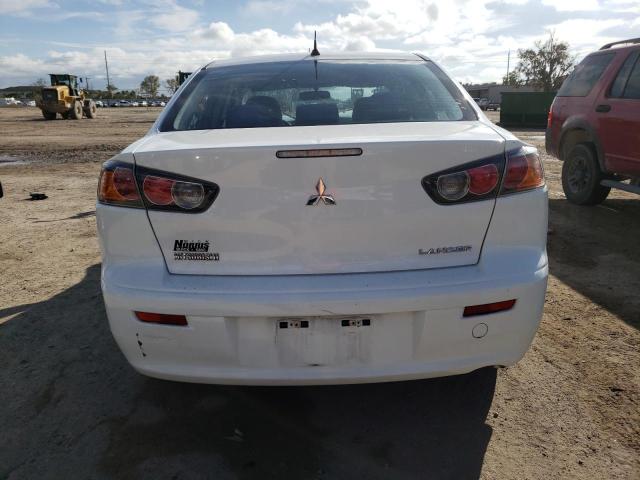 JA32U2FU6FU022040 - 2015 MITSUBISHI LANCER ES WHITE photo 6