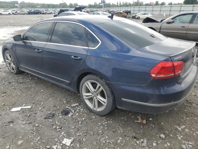 1VWCN7A39EC116039 - 2014 VOLKSWAGEN PASSAT SEL BLUE photo 2