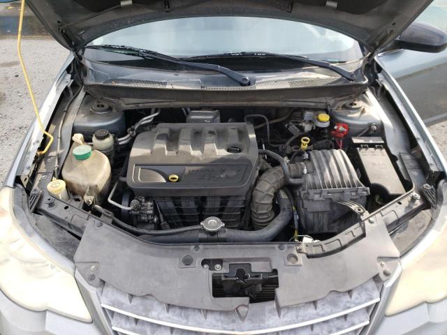 1C3LC46K87N591264 - 2007 CHRYSLER SEBRING GRAY photo 11