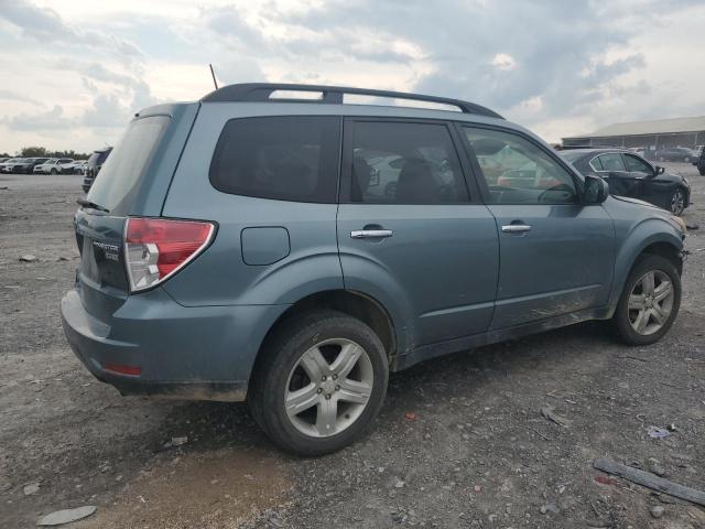 JF2SH6CC5AH751416 - 2010 SUBARU FORESTER 2.5X PREMIUM BLUE photo 3