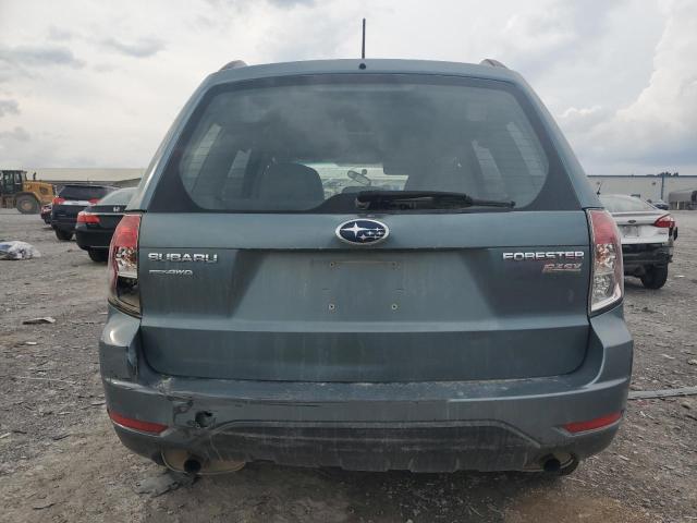 JF2SH6CC5AH751416 - 2010 SUBARU FORESTER 2.5X PREMIUM BLUE photo 6