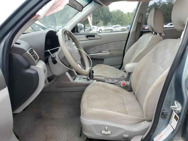 JF2SH6CC5AH751416 - 2010 SUBARU FORESTER 2.5X PREMIUM BLUE photo 7