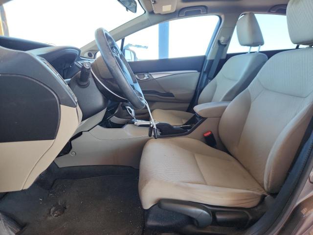 19XFB2F83EE022666 - 2014 HONDA CIVIC EX TAN photo 7