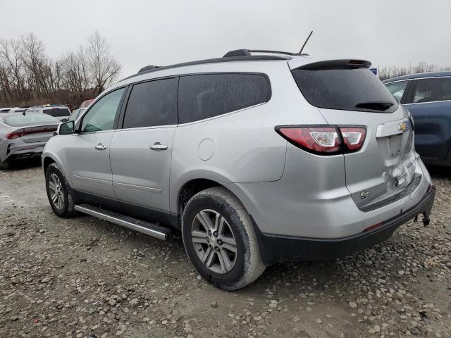 1GNKRHKD8FJ355523 - 2015 CHEVROLET TRAVERSE LT SILVER photo 2