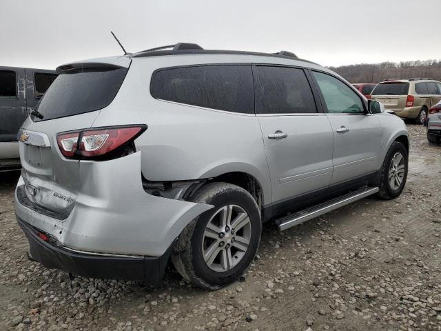 1GNKRHKD8FJ355523 - 2015 CHEVROLET TRAVERSE LT SILVER photo 3