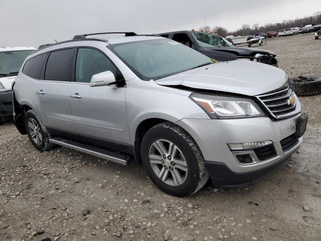 1GNKRHKD8FJ355523 - 2015 CHEVROLET TRAVERSE LT SILVER photo 4