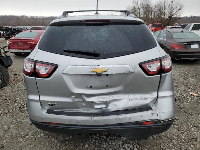 1GNKRHKD8FJ355523 - 2015 CHEVROLET TRAVERSE LT SILVER photo 6