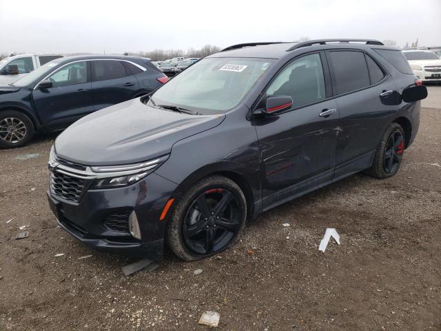 3GNAXNEV2NS244564 - 2022 CHEVROLET EQUINOX PREMIER GRAY photo 1