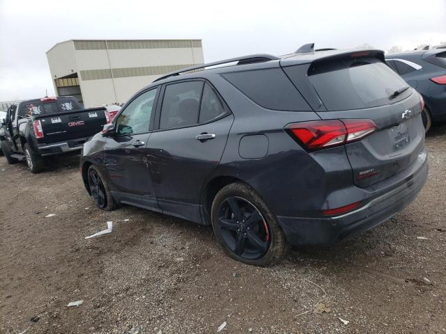 3GNAXNEV2NS244564 - 2022 CHEVROLET EQUINOX PREMIER GRAY photo 2