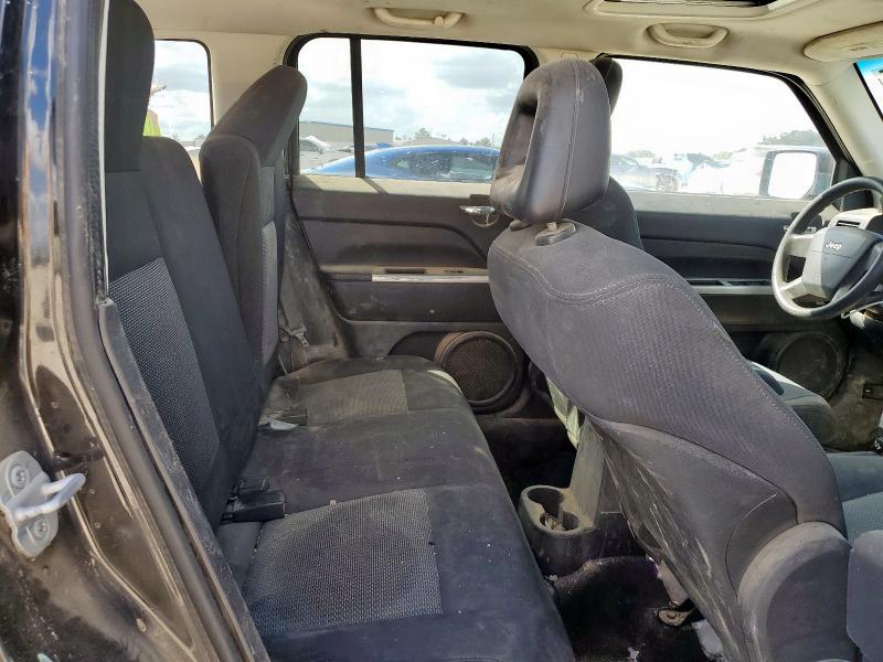 1J8FT28W58D603626 - 2008 JEEP PATRIOT SPORT 黑色 照片 10