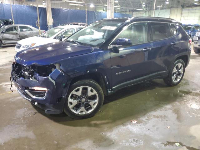 3C4NJDCB7LT147107 - 2020 JEEP COMPASS LIMITED BLUE photo 1