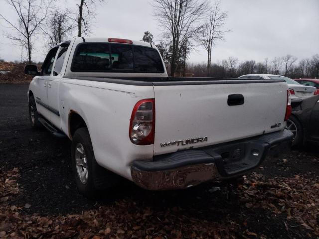 5TBRT34135S467557 - 2005 TOYOTA TUNDRA ACCESS CAB SR5 WHITE photo 2