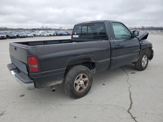 1B7HC16Y4XS147952 - 1999 DODGE RAM 1500 BLACK photo 3