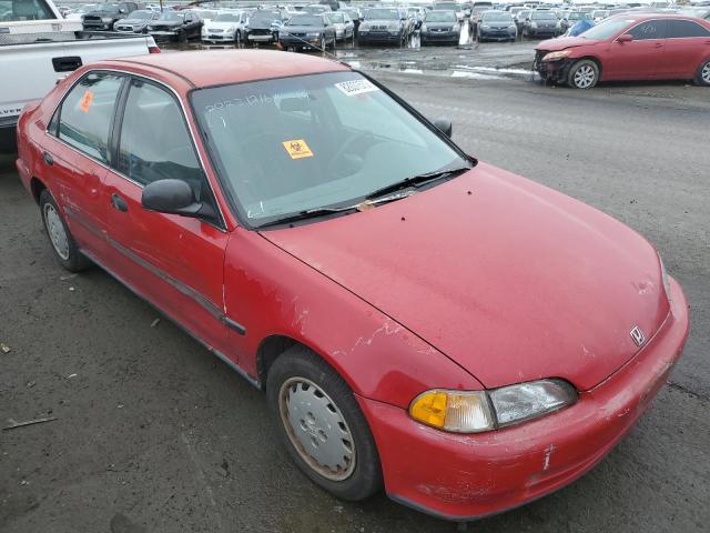 JHMEG8654SS029574 - 1995 HONDA CIVIC LX RED photo 4