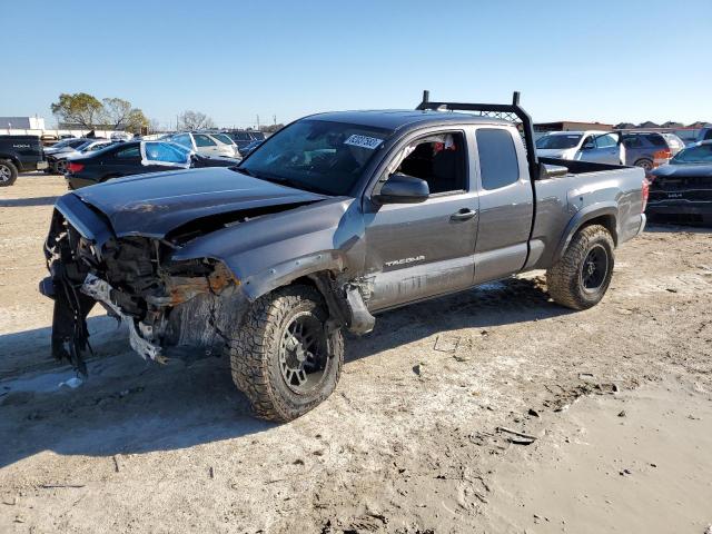 5TFSZ5AN2JX151436 - 2018 TOYOTA TACOMA ACCESS CAB Сұр фото 1