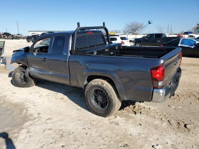 5TFSZ5AN2JX151436 - 2018 TOYOTA TACOMA ACCESS CAB Сұр фото 2