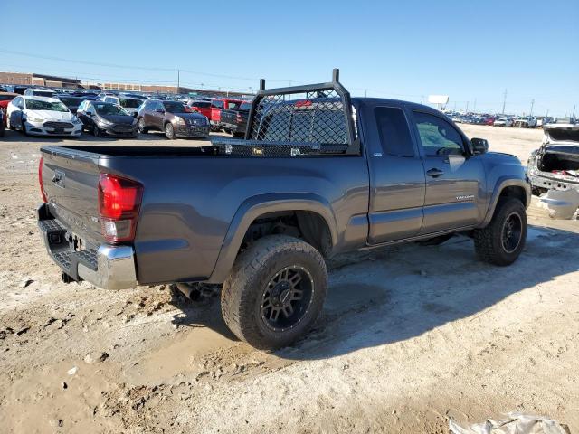 5TFSZ5AN2JX151436 - 2018 TOYOTA TACOMA ACCESS CAB GRAY photo 3