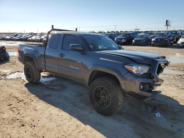 5TFSZ5AN2JX151436 - 2018 TOYOTA TACOMA ACCESS CAB Сұр фото 4