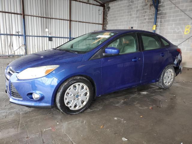 1FAHP3F27CL292716 - 2012 FORD FOCUS SE BLUE photo 1