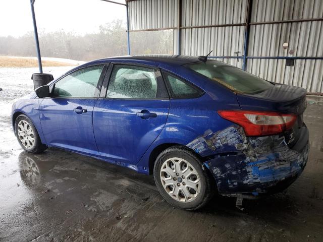 1FAHP3F27CL292716 - 2012 FORD FOCUS SE BLUE photo 2