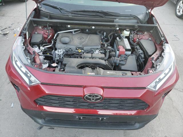 JTMA1RFV9KD031896 - 2019 TOYOTA RAV4 XLE PREMIUM BURGUNDY photo 12