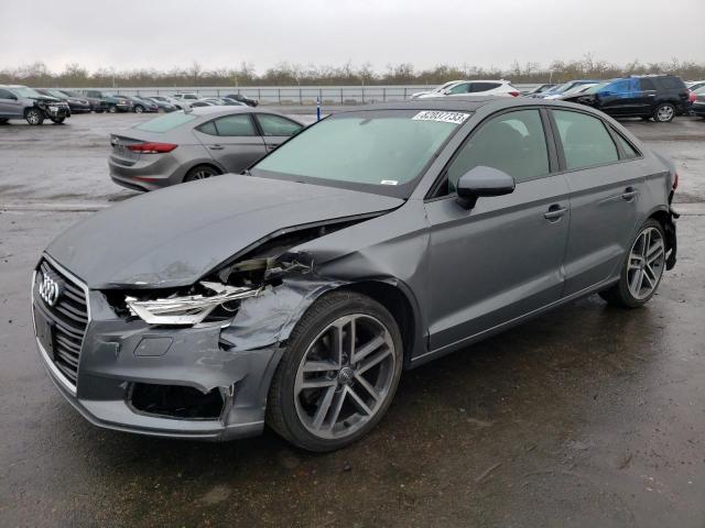 WAUAUGFF8J1017649 - 2018 AUDI A3 PREMIUM GRAY photo 1