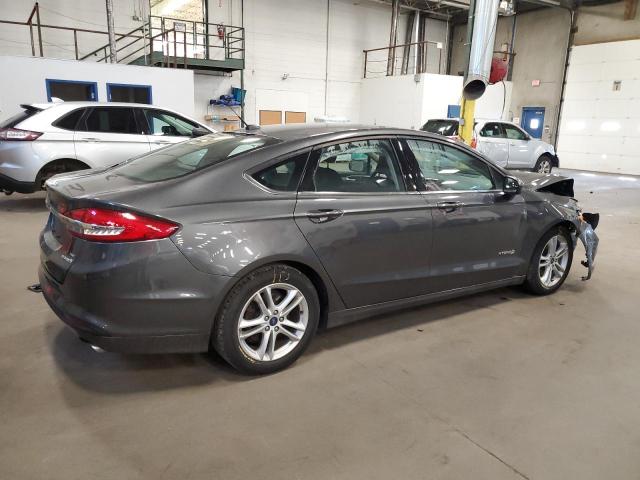 3FA6P0LU8JR211510 - 2018 FORD FUSION SE HYBRID 灰色 照片 3