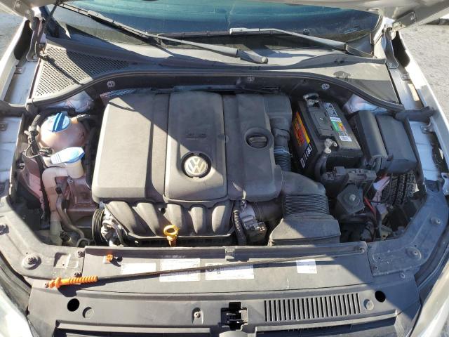 1VWBH7A36CC057855 - 2012 VOLKSWAGEN PASSAT SE WHITE photo 11