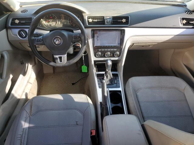 1VWBH7A36CC057855 - 2012 VOLKSWAGEN PASSAT SE WHITE photo 8