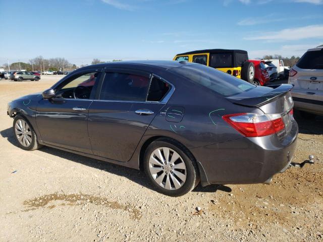 1HGCR3F83DA011660 - 2013 HONDA ACCORD EXL GRAY photo 2