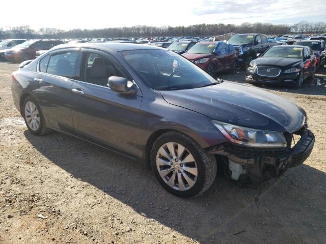 1HGCR3F83DA011660 - 2013 HONDA ACCORD EXL GRAY photo 4