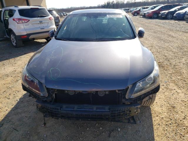 1HGCR3F83DA011660 - 2013 HONDA ACCORD EXL GRAY photo 5