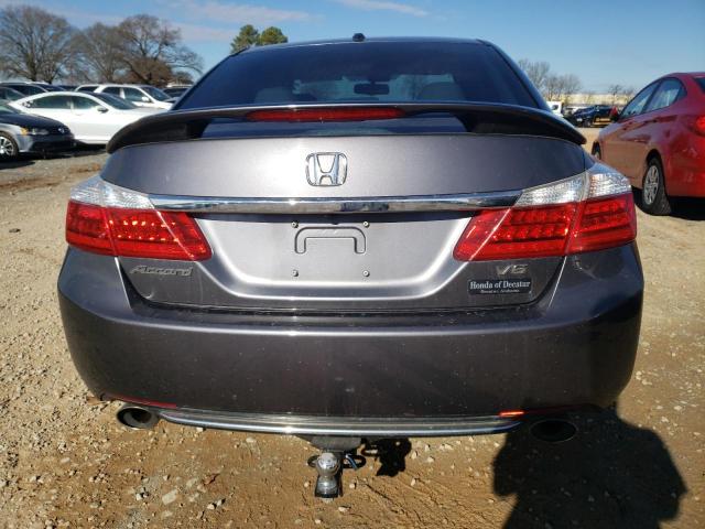 1HGCR3F83DA011660 - 2013 HONDA ACCORD EXL GRAY photo 6