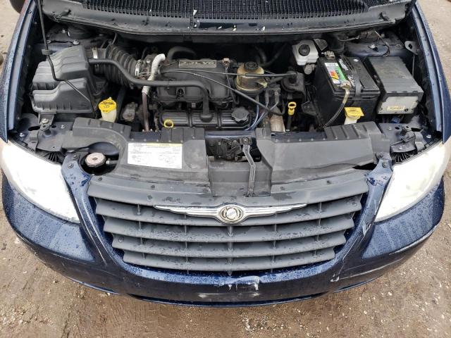1C4GP45RX5B118075 - 2005 CHRYSLER TOWN & COU ლურჯი ფოტო 12
