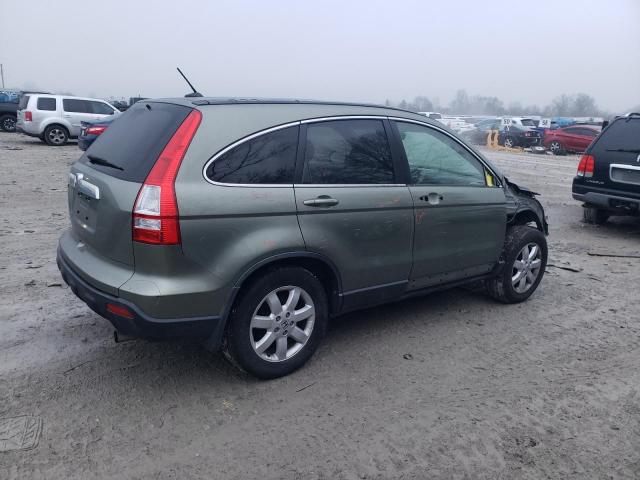 JHLRE48708C024782 - 2008 HONDA CR-V EXL GREEN photo 3