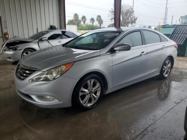 5NPEC4AC2BH259544 - 2011 HYUNDAI SONATA SE SILVER photo 1