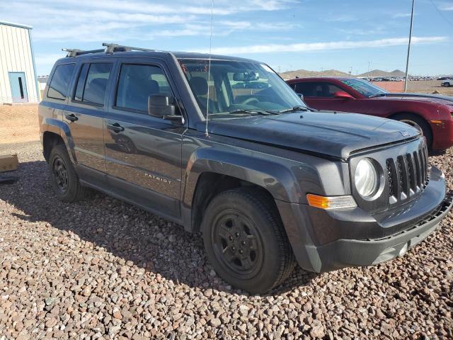 1C4NJPBAXHD209896 - 2017 JEEP PATRIOT SPORT GRAY photo 4