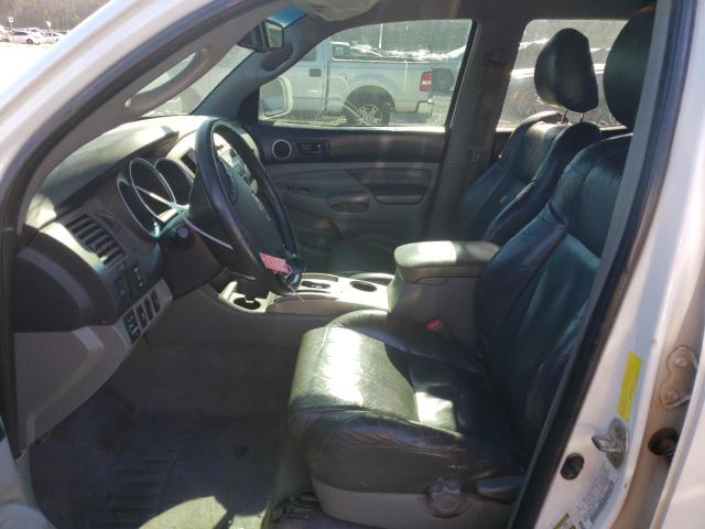 5TEJU4GN0AZ692537 - 2010 TOYOTA TACOMA DOUBLE CAB PRERUNNER WHITE photo 7