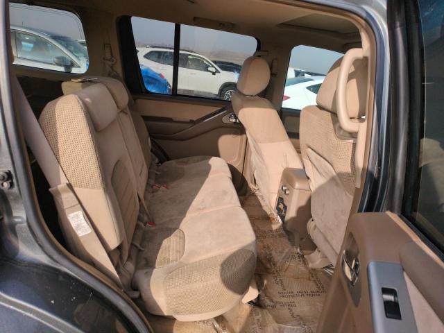 5N1AR18W16C627737 - 2006 NISSAN PATHFINDER LE GRAY photo 10