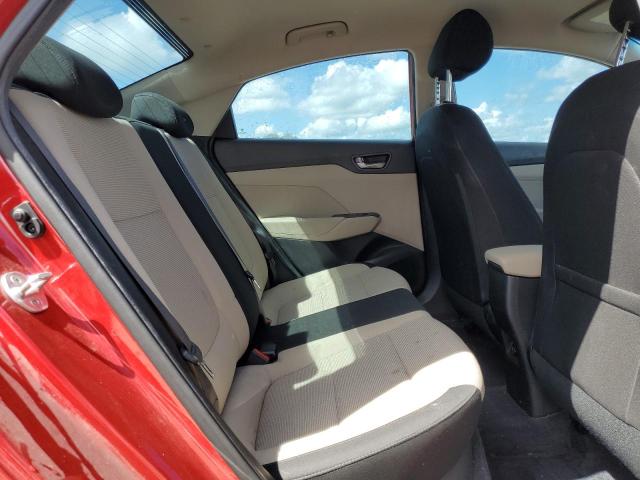 3KPC24A3XKE061633 - 2019 HYUNDAI ACCENT SE RED photo 10