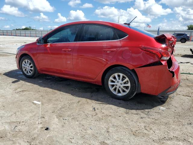 3KPC24A3XKE061633 - 2019 HYUNDAI ACCENT SE RED photo 2
