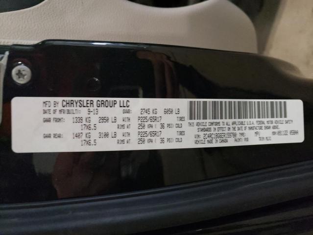 2C4RC1BG6ER159780 - 2014 CHRYSLER TOWN & COU TOURING 黑色 照片 13