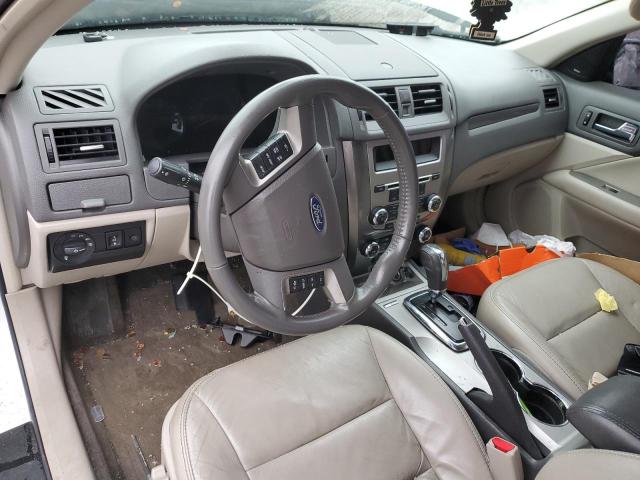 3FAHP0JG4AR247720 - 2010 FORD FUSION SEL WHITE photo 8