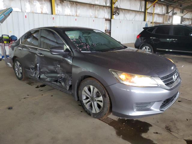 1HGCR2F3XFA090164 - 2015 HONDA ACCORD LX GRAY photo 4