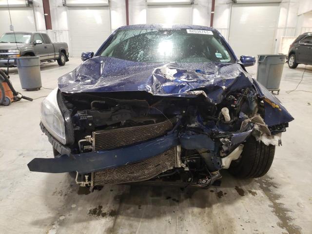 1G11H5SA3DU125842 - 2013 CHEVROLET MALIBU LTZ ლურჯი ფოტო 5