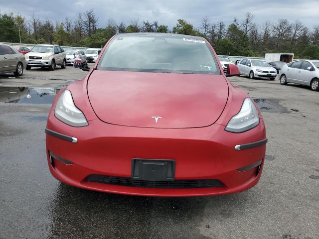 5YJYGDEF6LF006040 - 2020 TESLA MODEL Y წითელი ფოტო 5
