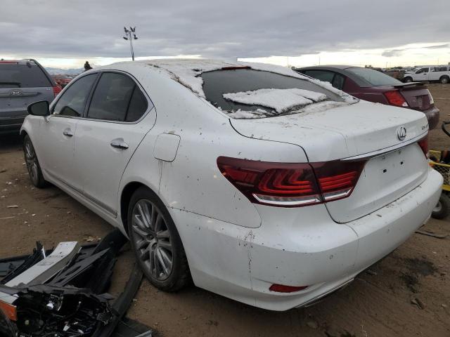 JTHBL5EF4F5138502 - 2015 LEXUS LS 460 WHITE photo 2